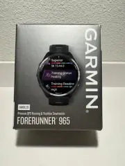 Garmin Forerunner 965 47mm Running Smartwatch (Carbon Gray)