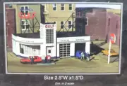 N Scale Miller Eng Micro-Structures Kit #930 - Gulf Gas Station NIB