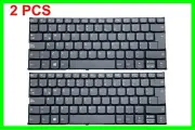 2pcs Latin Spanish Keyboard for Lenovo IdeaPad Flex 6-14ARR 6-14IKB 6-14API Gray