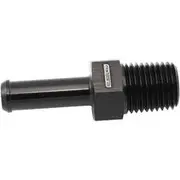 Aeroflow Male 1/4" Npt to 5/16" Barb Black Straight Male to Male - AF841-04-05BLK