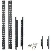 APC NetShelter SX Mounting Rail Kit - Black - Black - AR7504