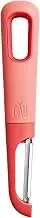 eKu Upcycle Swivel Peeler, Salmon