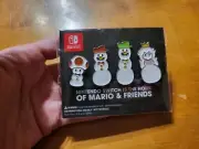 Nintendo Switch Mario & Friends Snowmen Set of 4 Princess Toad PROMO GAMESTOP