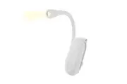 ISGift: Rechargeable Clip-On Book Light - White