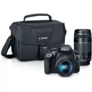 NEW UNOPENED BOX- Canon EOS Rebel T7 DSLR Camera EF18-55mm + EF 75-300mm Lens