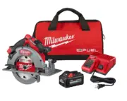 M18 FUEL 18-Volt Lithium-Ion Brushless Cordless 7-1/4 in. Circular Saw Kit with