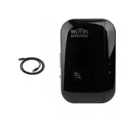 Ozoffer 300Mbps Wifi Extender Repeater Range Booster AP Router Wireless-N 802.11