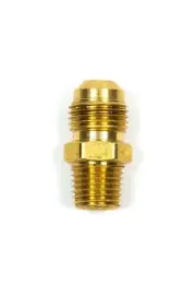 PHA14M: 3/8" MALE FLARE x 1/4" MALE MIP PIPE – PROPANE HOSE ADAPTER ENDS to Reg