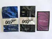VINTAGE .04 FL OZ JAMES BOND 007 EDT SAMPLE SET OCEAN ROYALE GIRL FOREVER AVON