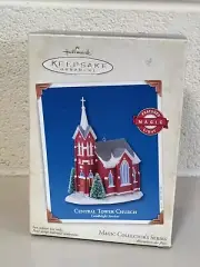 2005 Hallmark "Central Tower Church" Magic Lighted Keepsake Ornament