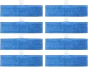 HUVNEXA 8 Pcs Washable Reusable Microfibre Mop Cloths Polti Moppy Steam Engine Household Cleaning Accessories Steam Cleaner Replacement Parts