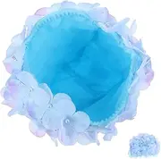 Reusable Floral Design Bath Cap Stylish Petal Swimming Cap for Women for Outdoor Swimming Bathing and Spa Activities Soft and Breathable Material Summer Accessory