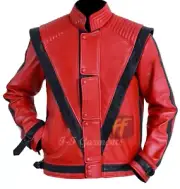 Michael Jackson Thriller Real Leather Jacket