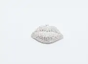 Thomas Sabo Sterling Silver CZ Lips Ring Pendant