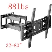 TV Bracket Tilt Swivel Wall Mount for 32-80 inch LED LCD Flat & Curved Screen