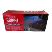 Light Up Candy Canes Christmas Holiday Decoration Pathway Display Season Bright