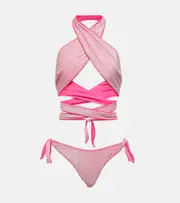 [Reina Olga] Reina Olga Showhorse Lurex® swimsuit AU 8 pink