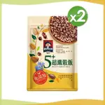 【QUAKER 桂格】免浸泡5+超纖穀飯1KGX2