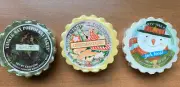 YANKEE CANDLE SET OF 3 WAX TARTS: Winter Holiday Scents: Jack Frost, Mistletoe..