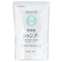 在飛比找PChome24h購物優惠-日本熊野 無添加洗髮精補充包450ml