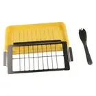 Clear Lid Butter Slicer Box with Cutting Net Cheese Container Refrigerator