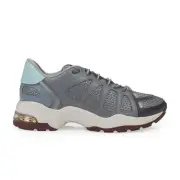 NWT VALENTINO GREY/MULTICOLOR X-RAY SNEAKERS SIZE 41 $795