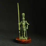 Art Deco Solid Bronze Rare Statuette Figurine Ancient Medieval Tournament Knight