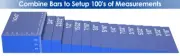 15Pcs Setup Blocks Height Gauge Set 4inch High Precision Setup Bar Blocks