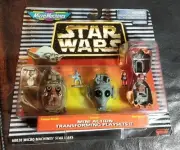 Star Wars micro machines mini action transforming head playsets