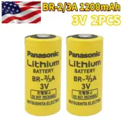 2 Pack 1200mAh BR-2/3A 3V Battery F/ A98L-0031-0006 System Battery US