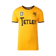 Richmond Tigers AFL FC2063S Mens Retro Throwback GOLD Printed T Shirt New
