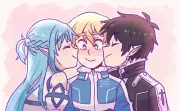 Anime sword art online alicization kirito asuna yuuki Playmat Gaming Mat