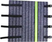 RV Step Rug, RV Carpet for Steps with Reflective Strip, Tread Mat 18 X 18 Inch with Adjustable Snap Fastener, Non-Slip Rug for Trailer Outdoor Camping