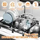 Expandable Dish Drying Rack Large Capacity Dish Rack for Kitchen Counter haJLU
