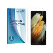 3 Pack MEZON Samsung Galaxy S21 Ultra 5G Hydrogel Film Clear Screen Protectors