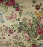 CLARENCE HOUSE Beauchamp Helio Stone Floral Linen New