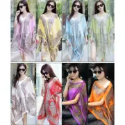 Summer Sun Protection Chiffon Printed Scarf Scarf Polyester Shawls ForWom_$d