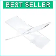 Compact Clear Acrylic Book Holder - Ideal Display for Textbooks and Magazines