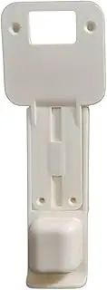Fenteer Cat Door Latch Childproof Without Pet Gates Security Equipment Keep Dog Out of Cat Litter Box Adjustable Door Stopper, Beige
