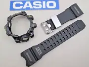 Casio G-Shock Mudmaster GWG-1000-1A GWG-1000 black resin watch band & bezel set