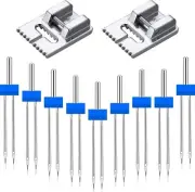 Twin Needle Double Needle Stretch Needles Stainless Steel Sewing Machine 15 Pack