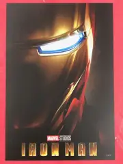 AVENGERS IRON MAN AD POSTER 11X16"NMSHPPEDFLAT THOR HULK TONY STARK