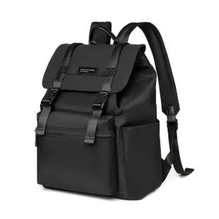 【MoodRiver】束口 後背包 翻蓋 雙肩包 學生書包 包包 筆電 背包 旅行背包