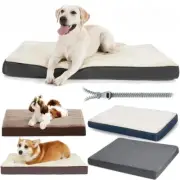 Pet Bed, Plush Memory Foam Dog Bed for Dog Removable Washable Dog Mattress Mat
