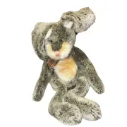 Hamilton Bunny Sitter Rabbit Frosted Fur Russ Berrie Plush Stuffed Animal 15"