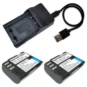 Battery Pack / USB Charger For D-Li90 Pentax 645Z K-3 II K-5 K5 K-5 IIs K-7 K7