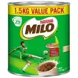 Nestle Milo 1.5kg Value Pack - Nutrient Rich, Low GI, Malt Powder Drink
