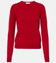 [Extreme Cashmere] Extreme Cashmere N°41 Body cashmere-blend sweater One Size red