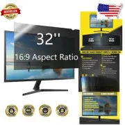 32-Inch Privacy Screen Filter: Anti-Glare & Blue Light Protection for Monitors