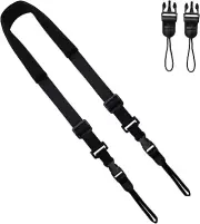 CHMETE Camera Neck Straps with Quick Release Black for DSLR Camera or Binoculars